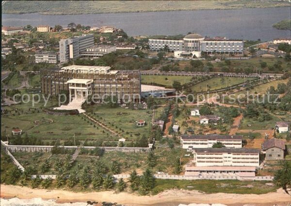 Monrovia Liberia Capitol Hill Luftbild