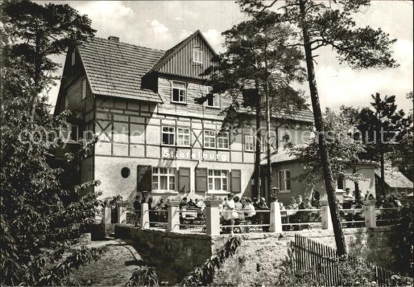 Weimar Thueringen Stiefelburg Berggaststätte