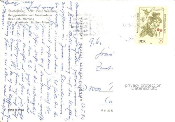 Weimar Thueringen Stiefelburg Berggaststätte – Bild 2