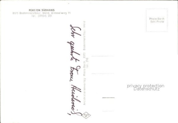 Bodenmais Pension Südhang – Bild 2
