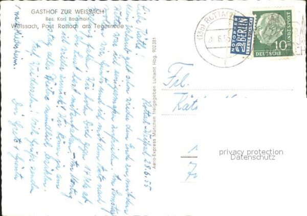Rottach Allgaeu Gasthof zur Weissach – Bild 2