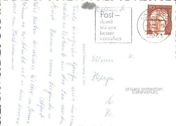 Langeoog Nordseebad Badesrand Willrath Dreesen Straße Lange – Bild 2