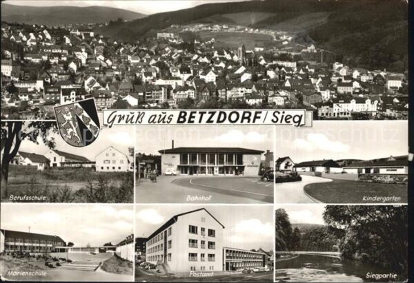 Betzdorf Sieg Berufsschule Bahnhof Kindergarten Marie