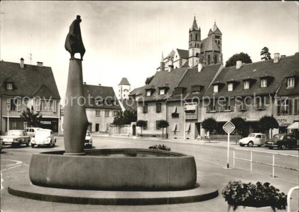 Breisach Rhein Europabrunnen