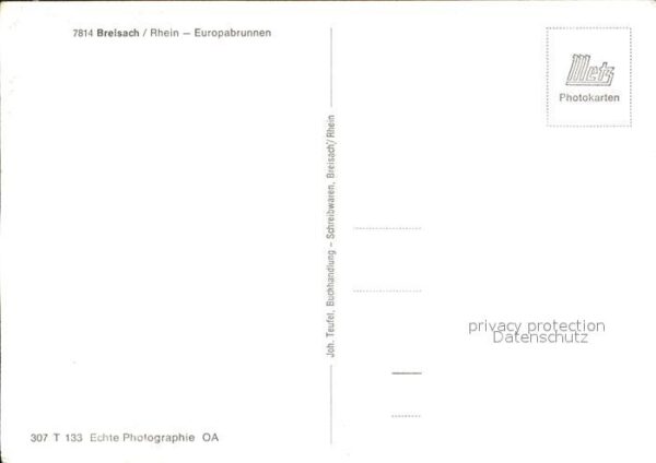 Breisach Rhein Europabrunnen – Bild 2