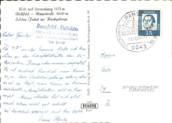 Rossfeldhuette Berchtesgaden Skihütte – Bild 2