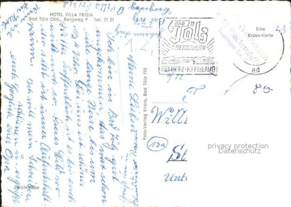 Bad Toelz Hotel Villa Frisia Wohnhalle – Bild 2