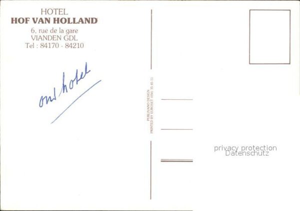 Vianden Hotel Hof Van Holland – Bild 2