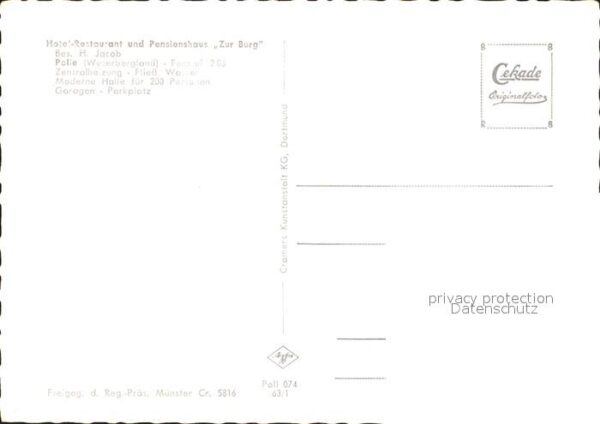 Polle Hotel Restaurant Pensionshaus Zur Burg – Bild 2
