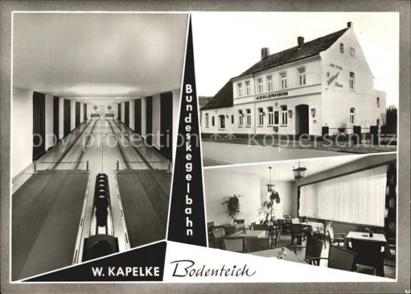Bodenteich Bundeskegelbahn Kapelke