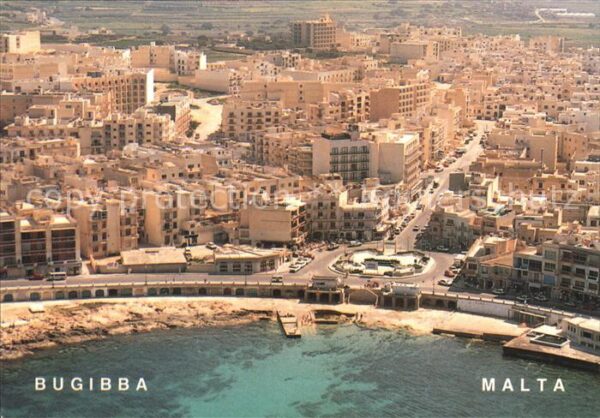 Bugibba Malta Luftbild
