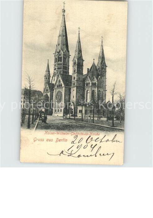 Berlin Kaiser-Wilhelm-Gedächtniskirche