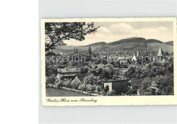 Goslar Blick vom Petersberg