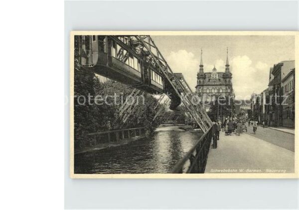 Wuppertal Schwebebahn Barmen Neuerweg