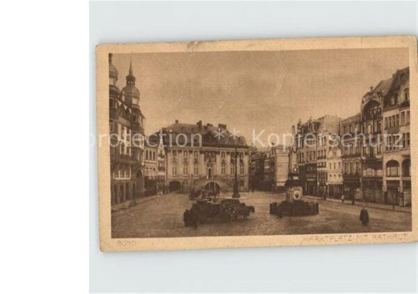 Bonn Rhein Marktplatz Rathaus