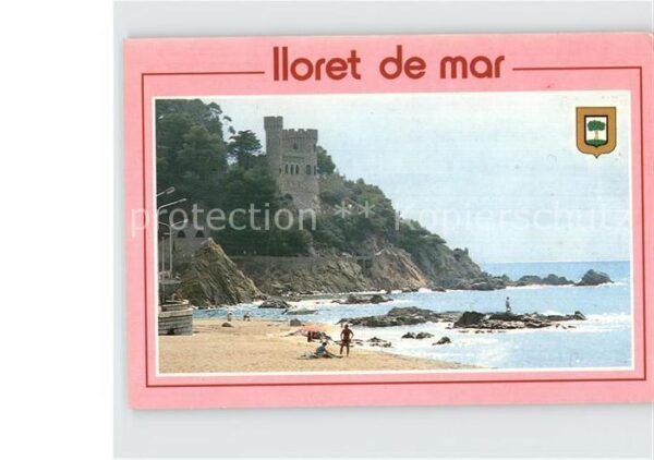 Lloret de Mar Strand Burg
