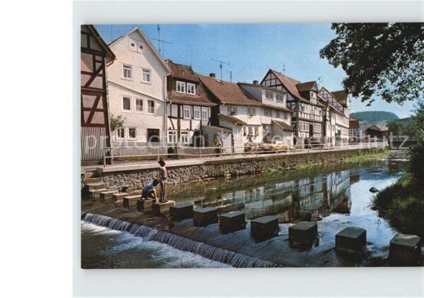 Lauterbach Hessen Schrittsteine Lauter