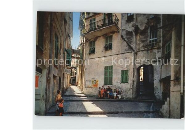 Bordighera Strassenansicht