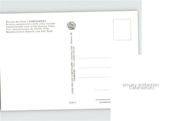 Bordighera Strassenansicht – Bild 2