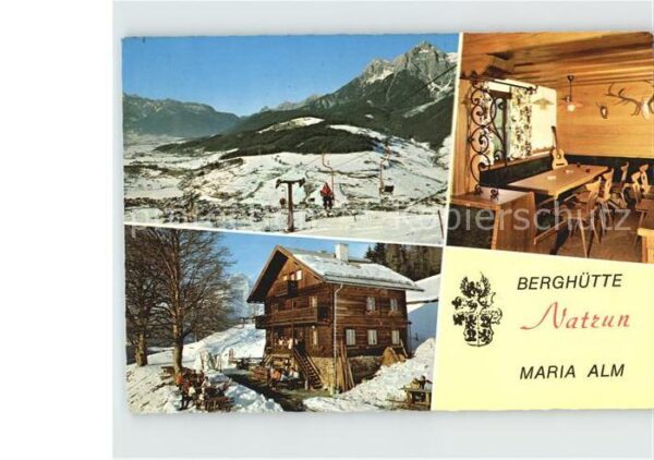 Maria Alm Steinernen Meer Berghütte Natrun Sesselbahn