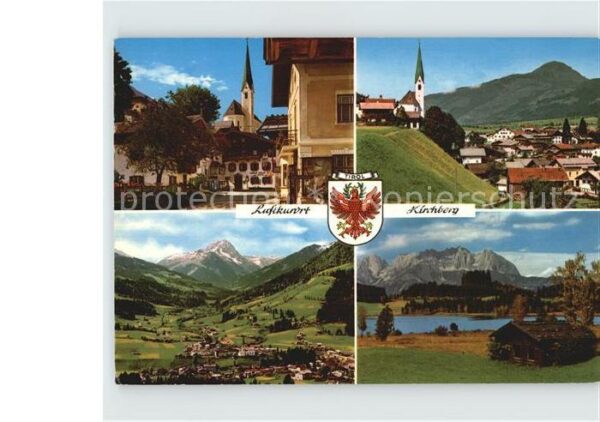 Kirchberg Tirol Ortsansichten Kirche