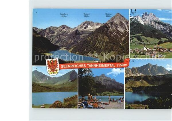 Tannheim Tirol Vilsalpsee Rotflüh Gimpel Lachenspitze