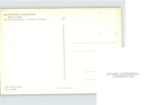 Balatonfuered Hotel Annabella – Bild 2