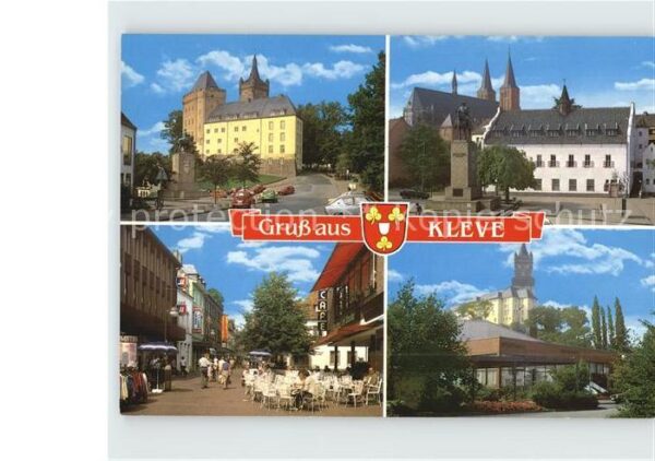 Kleve Schloss Cafe Denkmal