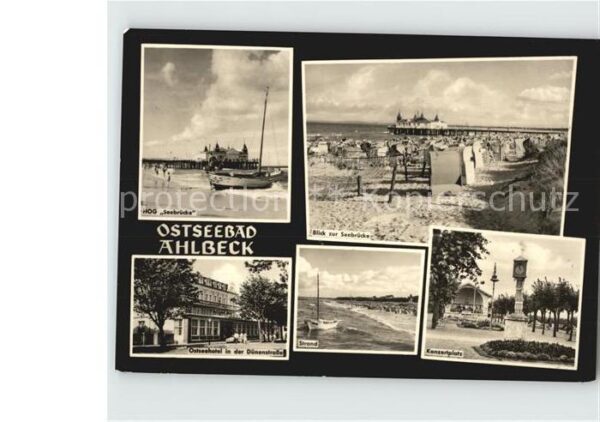 Ahlbeck Ostseebad Seebrücke Ostseehotel
