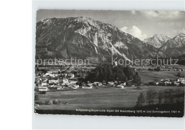 Ruhpolding Rauschberg Sonntagshorn