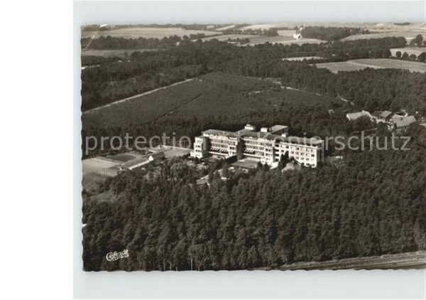Handorf Muenster Fliegeraufnahme Fachklinik Haus Hornhei