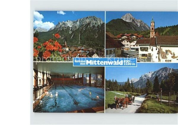 Mittenwald Bayern Karwendelgebirge Wettersteinspitze Kuts