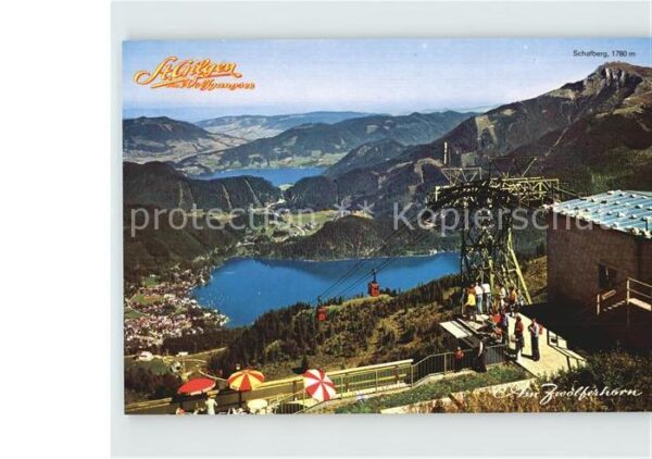 St Gilgen Salzkammergut Zwölferhorn Seilbahn