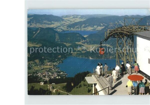 St Gilgen Salzkammergut Zwölferhorn Bergstation Mondsee