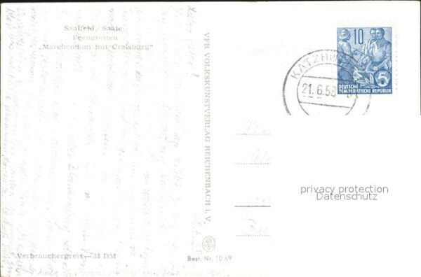 Saalfeld Saale Feengrotten Märchendom mit Cralsburg – Bild 2