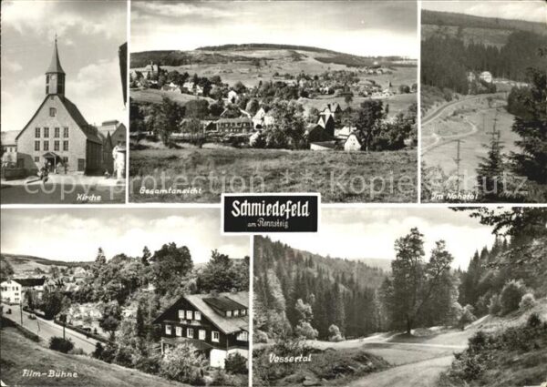 Schmiedefeld Rennsteig Kirche Film-Bühne Vassertal Nahatal