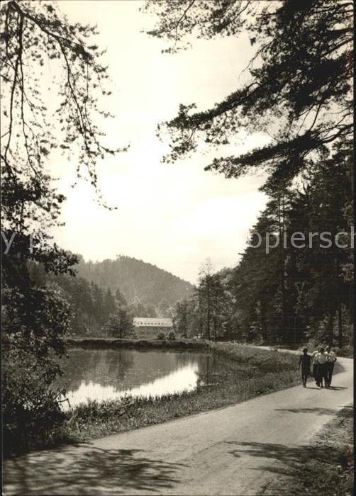 Kahla Thueringen Im Leubengrund mit Erholungsheim Jacque