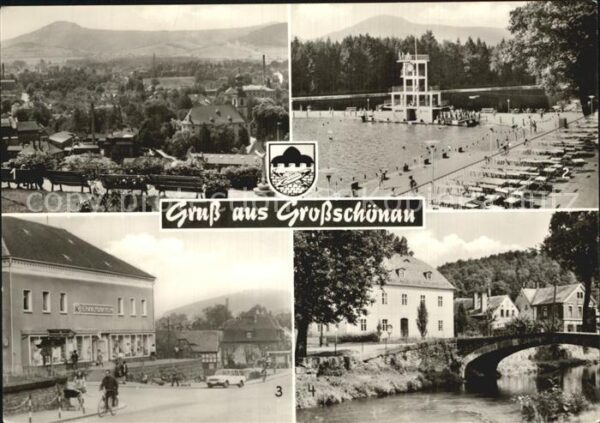 Grossschoenau Sachsen Hutberg Waldstrandbad Einkaufszentrum M