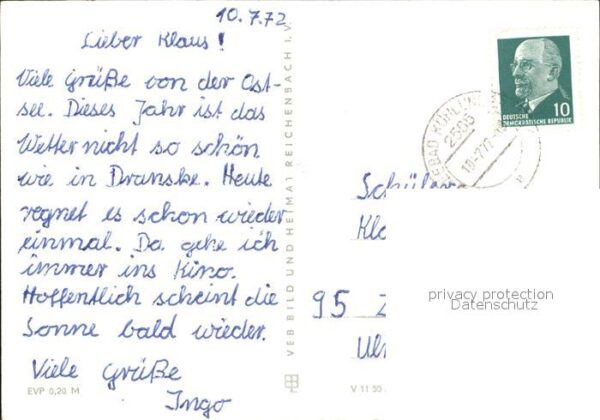 Kuehlungsborn Ostseebad Molly Strand Konzertgarten Weg nach Hei – Bild 2
