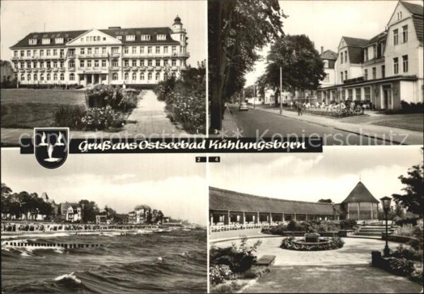 Kuehlungsborn Ostseebad Erholungsheim Georgi Dimitroff Promenad