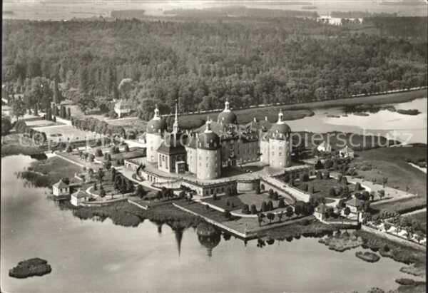 Moritzburg Sachsen Fliegeraufnahme Schloss
