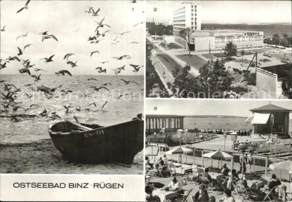 Binz Ruegen Am Strand Erholungsheim Arkona Urlauber