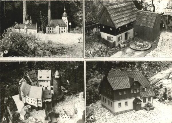 Waschleithe Schloss und Kirche Schwarzenberg Alte P