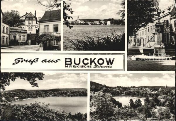 Buckow Maerkische Schweiz Teilansichten