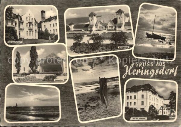 Heringsdorf Ostseebad Usedom Heim Paul Heine Solidarität  Musikpavil