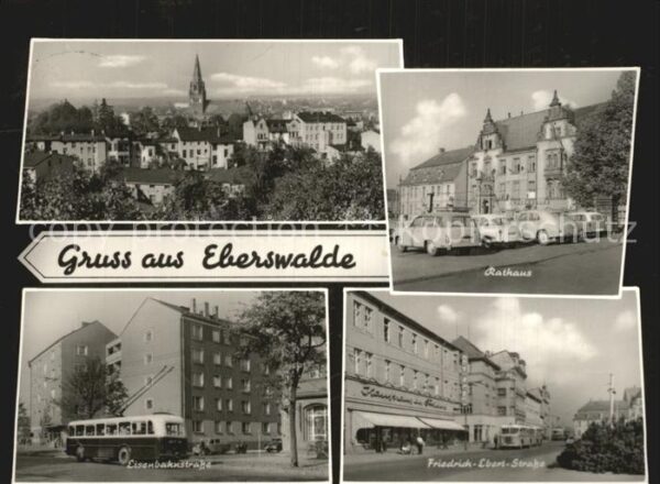 Eberswalde Rathaus Friedrich Ebert Strasse Eisenba
