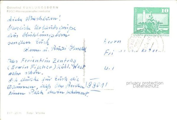 Kuehlungsborn Ostseebad Meerwasserschwimmhalle – Bild 2