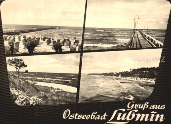 Lubmin Ostseebad Strand Seebrücke
