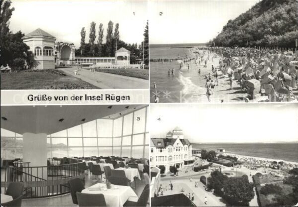 Insel Ruegen Göhren Sellin Baabe Gaststätte Inselpar