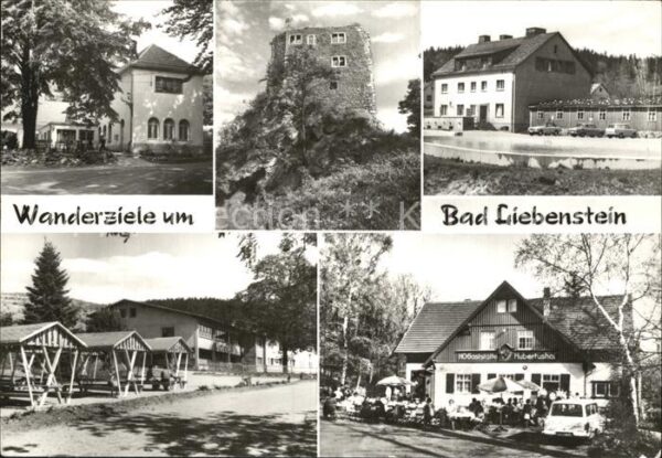 Bad Liebenstein Gasthaus Altenstein Burgruine Waldgasts